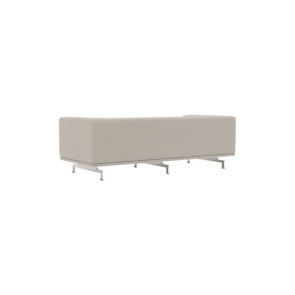 4510 Delphi Sofa, Steelcut Trio 213/aluminium, Fredericia Furniture
