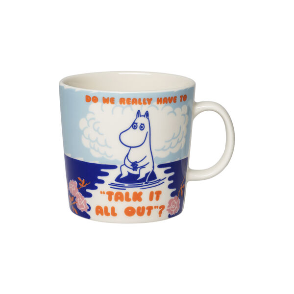 Mummi kopp Talk it all Out, Moomin Arabia