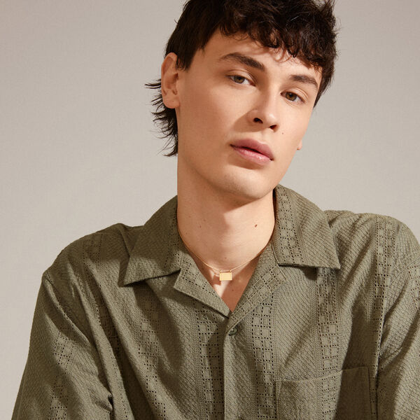 PULSE resirkulert halskjede, gold, Pilgrim