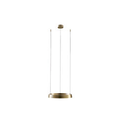 EDGE ROUND pendel, brass, LIGHT-POINT