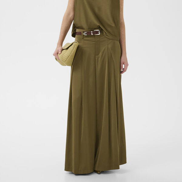 GZcerina HW pants, military olive, Gestuz