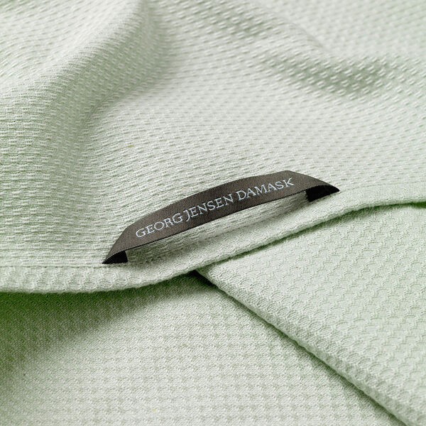 1959 Kjøkkenhåndkle, light green, Georg Jensen Damask
