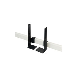 Box Mount, charcoal, Pedestal