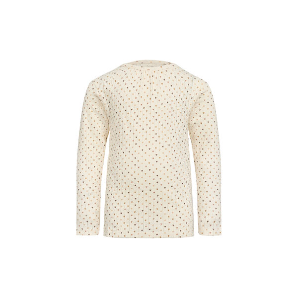 T-shirt Lang ermet, antique white, Sofie Schnoor