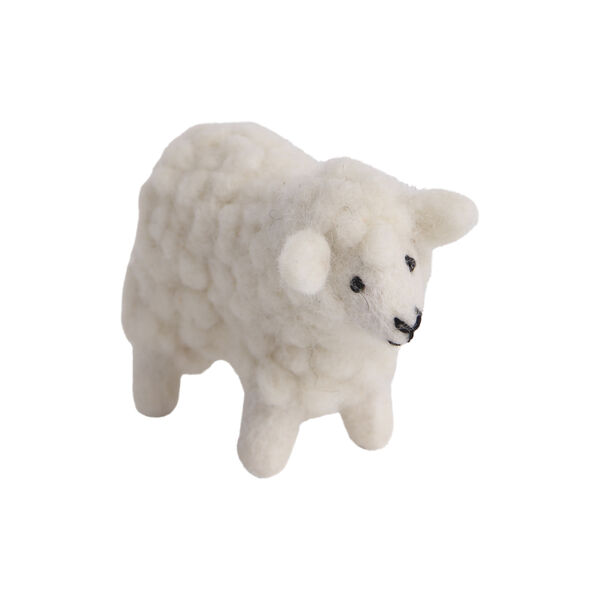 Sau fluffy, hvit, Gry & Sif