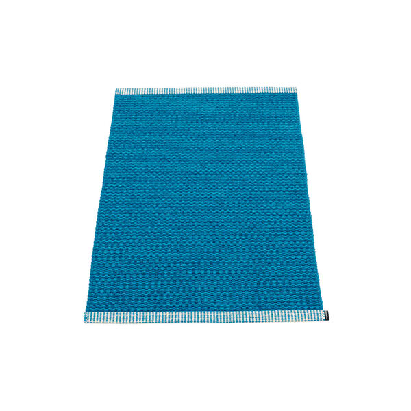 Mono gulvl&oslash;per, petrol/light petrol, Pappelina