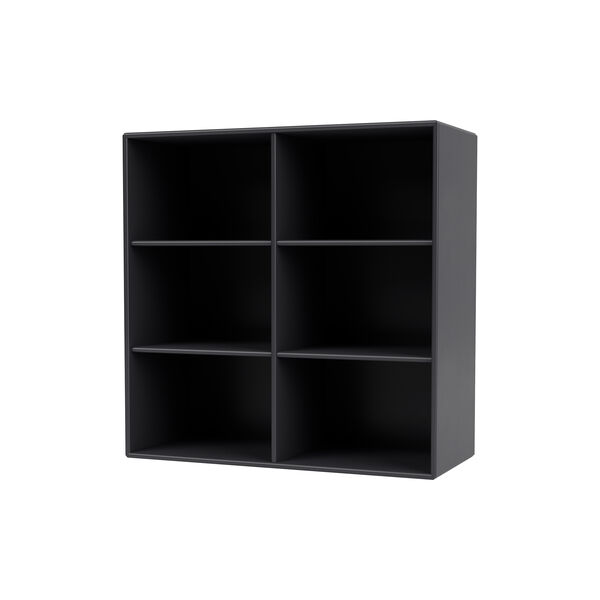 Display 1113 reol, 04 anthracite/black, Montana Furniture