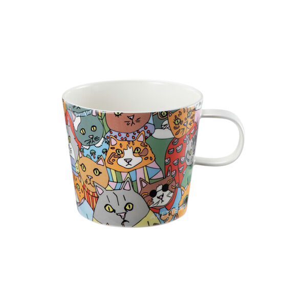 Anette Moi Krus 27 cl katt, multi, Modern House