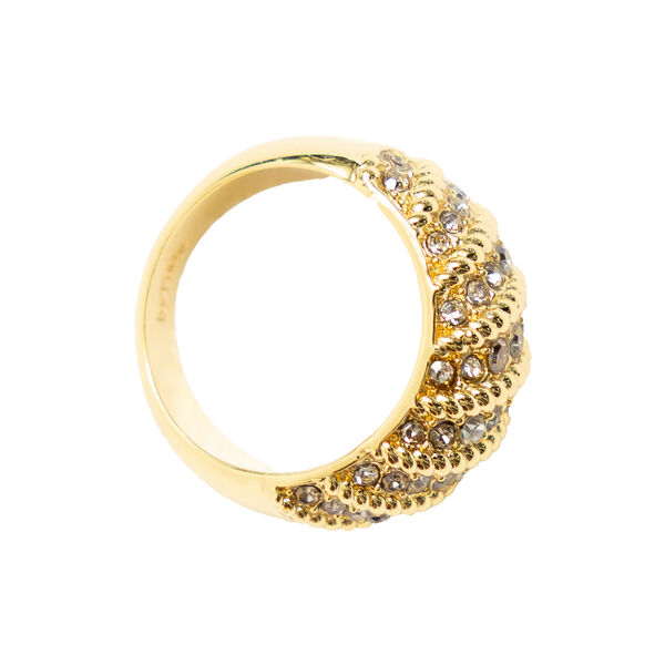 Half Moon ring, gold, byTiMo