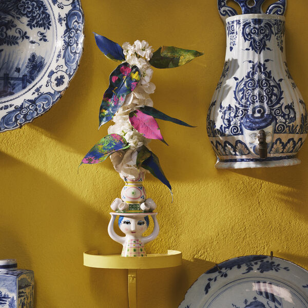 Lady with Hat lysestake, pink, Bjørn Wiinblad