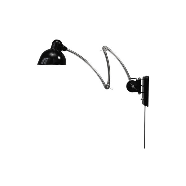 KAISER idell&trade; 6559-W Wall Lamp, black/chrome, Fritz Hansen