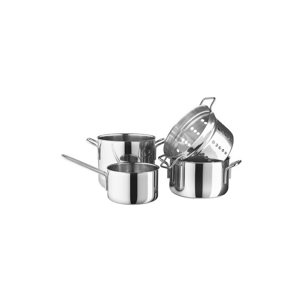 Stainless Steel Grytesett 4 deler, Eva Trio
