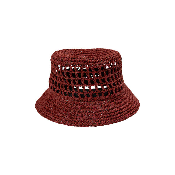 RAFFIA&nbsp;Hatt, bordeaux, Bella Ballou