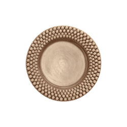 Bubbles tallerken 28 cm, cinnamon, Mateus