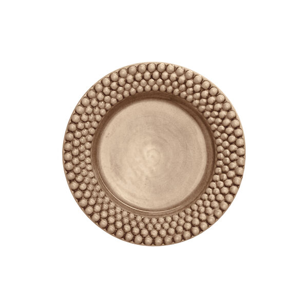Bubbles tallerken 28 cm, cinnamon, Mateus