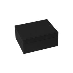 Day Saffiano Jewelry Box Large, black, DAY ET