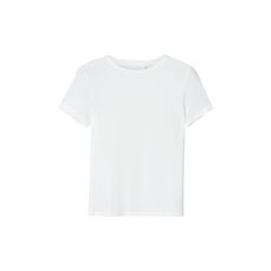 Tech Jersey Cap Sleeve Tee, bright white, FWSS