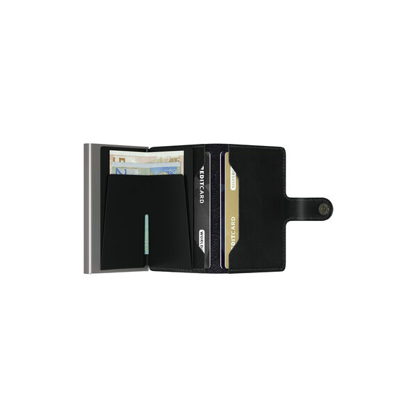 Miniwallet - Lommebok med kortholder, black, Secrid