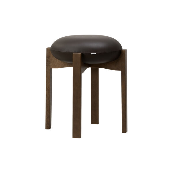 Pioneer Stool, r&oslash;kt eik/Primo 86, Fredericia Furniture