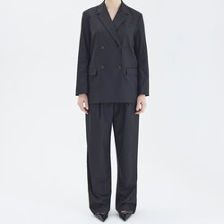 2ND Carter - Tailoring bukser, svart, 2NDDAY