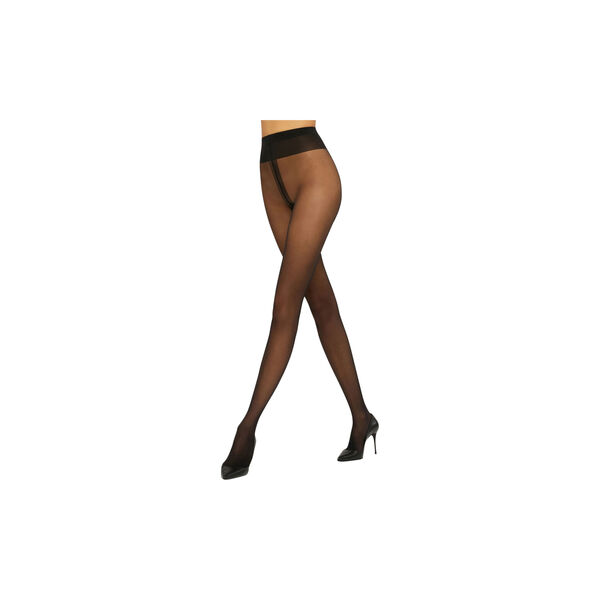 Individual 10 Back Seam Tights, black, Wolford