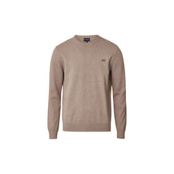 Bradley Cotton Crew genser, beige, Lexington