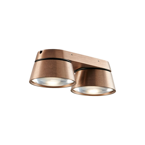 VANTAGE 2 taklampe, rose gold, LIGHT-POINT