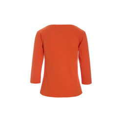 Naibu rib blouse with 3/4 sleeve, fireworks, BITTE KAI RAND