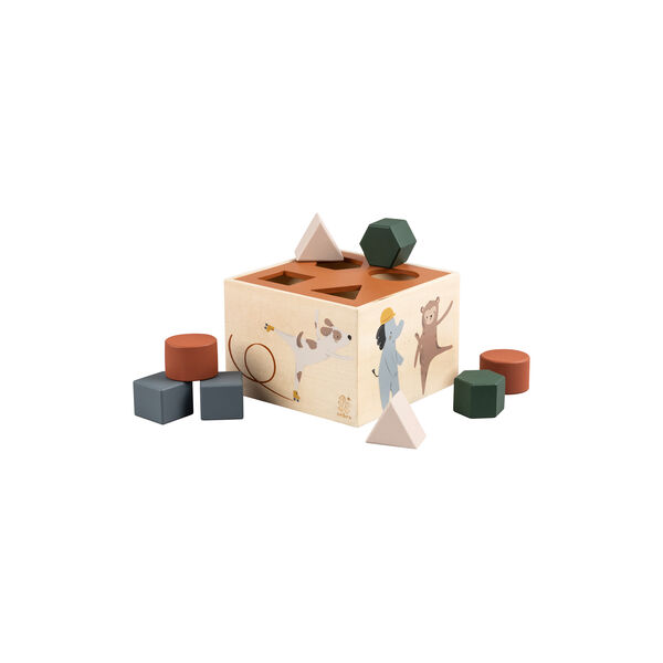 Toes/Builders Shape Sorter, Sebra