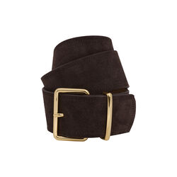 GZalissa s belt, deep chocolate brown, Gestuz