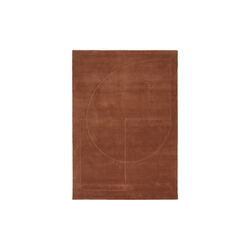 Lineal Poem gulvteppe, amber, Linie Design