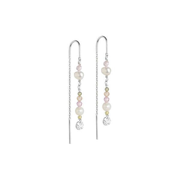 Sofia &oslash;reringer, s&oslash;lv/light pink, ENAMEL Copenhagen