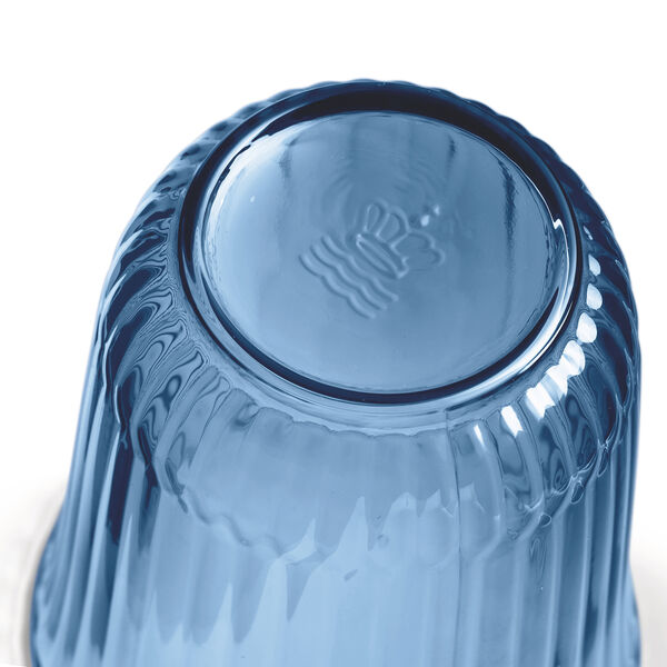 Waves vannglass h&oslash;yt 2 stk., bl&aring;, Royal Copenhagen