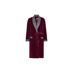 Davos morgenkåpe, bordeaux/sliver collar, Ambassador 1867