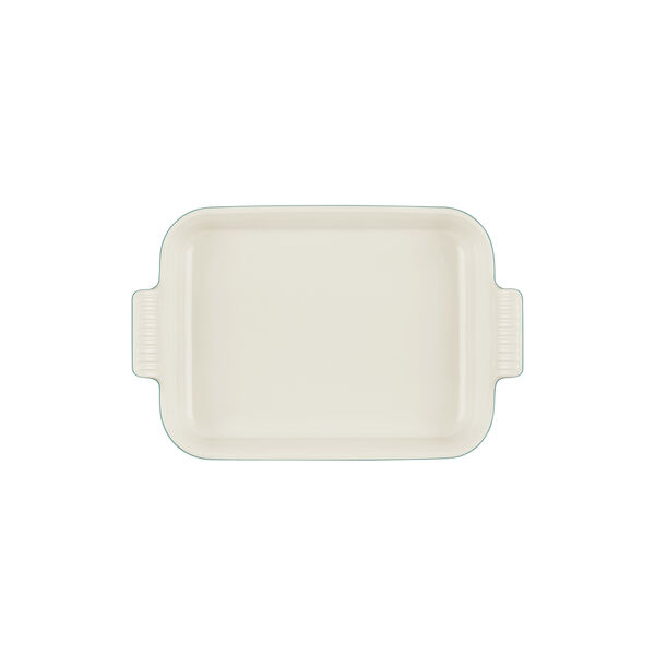 Heritage rektangul&aelig;rt fat 32 cm, bleu riviera, Le Creuset