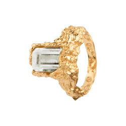 PARAGON GAZE RING, green amethyst, House of Vincent