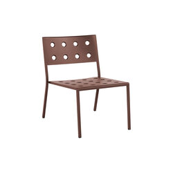 Balcony loungestol, iron red, HAY