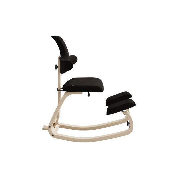 Thatsit™ knestol, sort/natur, Varier Furniture