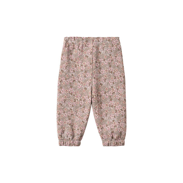 Set Sweatshirt & Trousers Emery, 9899 rose brown flowers, Wheat