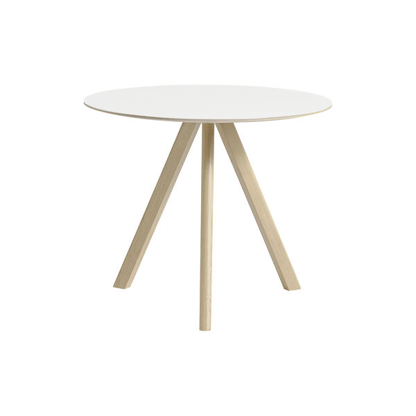 CPH20 spisebord, matt lacquer oak/white, HAY