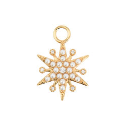 Valentina charm, gold, Emilia by Bon Dep