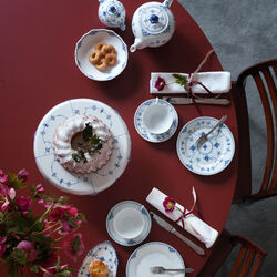 Musselmalt Halvblonde sukkersk&aring;l med lokk, Royal Copenhagen