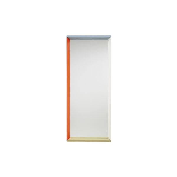 Colour Frame Mirror Large, blue/orange Colour Frame Mirror Large, blue/orange, Vitra
