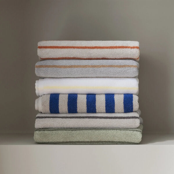 ARTO Badeh&aring;ndkle tynne striper, desert sage/agave green, Blomus