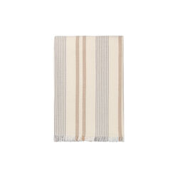Iris pledd, beige/grey, ELVANG