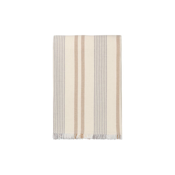 Iris pledd, beige/grey, ELVANG