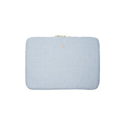 Tweed Mac Cover, cool baby blue, DARK department