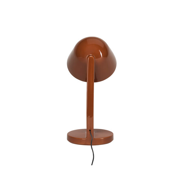 C&eacute;ramique Down Table Lamp, rust red, Flos