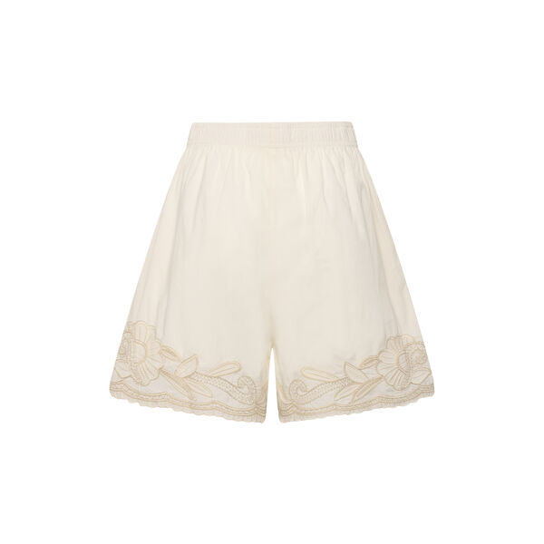 BitjaPW Shorts, whisper white w french oak emb, Part Two