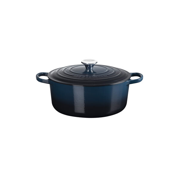 Signature rund gryte &Oslash; 28 cm, nuit, Le Creuset
